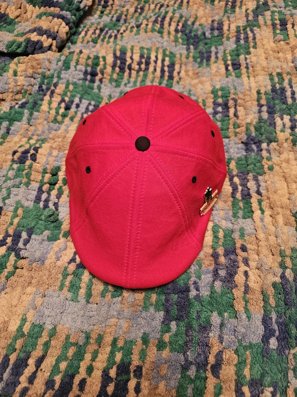 Boston Scally Co. Red & Black Plaid Scally Cap (The Youk) - Picture 2 of 2